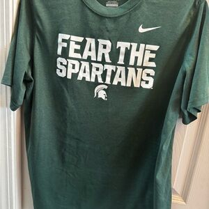 Nike Dri-FIT Dark Green Tee